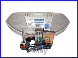 Panasonic RX-ES25 Boombox Cassette Tape CD Radio FM AM Portable Player Recorder