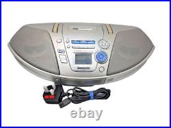 Panasonic RX-ES25 Boombox Cassette Tape CD Radio FM AM Portable Player Recorder