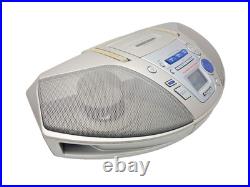 Panasonic RX-ES25 Boombox Cassette Tape CD Radio FM AM Portable Player Recorder