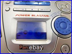 Panasonic RX-ES25 Boombox Cassette Tape CD Radio FM AM Portable Player Recorder