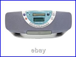 Panasonic RX-EX1 Boombox Cassette Tape CD Radio FM AM Portable Player Recorder Panasonic RX-EX1 Boombox Cassette Tape CD Radio FM AM Portable Player Recorder