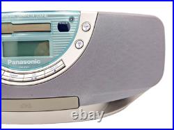 Panasonic RX-EX1 Boombox Cassette Tape CD Radio FM AM Portable Player Recorder Panasonic RX-EX1 Boombox Cassette Tape CD Radio FM AM Portable Player Recorder