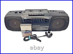 Panasonic RX-FS410 Boombox Cassette Tape Radio FM AM Portable Player Recorder