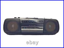 Panasonic RX-FS410 Boombox Cassette Tape Radio FM AM Portable Player Recorder