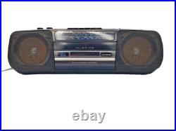 Panasonic RX-FS410 Boombox Cassette Tape Radio FM AM Portable Player Recorder