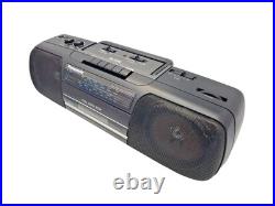 Panasonic RX-FS410 Boombox Cassette Tape Radio FM AM Portable Player Recorder