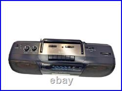 Panasonic RX-FS410 Boombox Cassette Tape Radio FM AM Portable Player Recorder