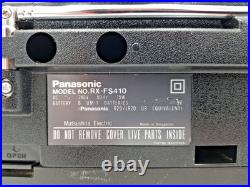 Panasonic RX-FS410 Boombox Cassette Tape Radio FM AM Portable Player Recorder