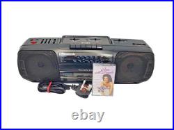 Panasonic RX-FS420 Boombox Cassette Tape Radio FM AM Portable Player Recorder