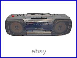Panasonic RX-FS420 Boombox Cassette Tape Radio FM AM Portable Player Recorder