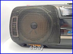 Panasonic RX-FS420 Boombox Cassette Tape Radio FM AM Portable Player Recorder