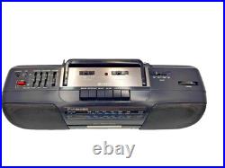Panasonic RX-FS420 Boombox Cassette Tape Radio FM AM Portable Player Recorder
