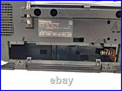 Panasonic RX-FS420 Boombox Cassette Tape Radio FM AM Portable Player Recorder