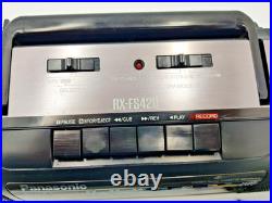 Panasonic RX-FS420 Boombox Cassette Tape Radio FM AM Portable Player Recorder
