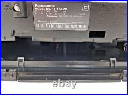 Panasonic RX-FS420 Boombox Cassette Tape Radio FM AM Portable Player Recorder