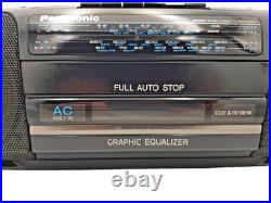 Panasonic RX-FS420 Boombox Cassette Tape Radio FM AM Portable Player Recorder