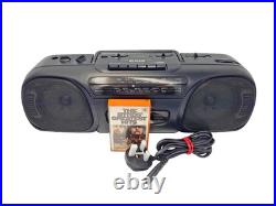 Panasonic RX-FS430 Boombox Cassette Tape Radio FM AM Portable Player Recorder
