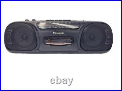 Panasonic RX-FS430 Boombox Cassette Tape Radio FM AM Portable Player Recorder