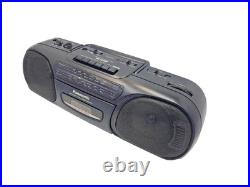 Panasonic RX-FS430 Boombox Cassette Tape Radio FM AM Portable Player Recorder