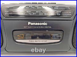 Panasonic RX-FS430 Boombox Cassette Tape Radio FM AM Portable Player Recorder Panasonic RX-FS430 Boombox Cassette Tape Radio FM AM Portable Player Recorder