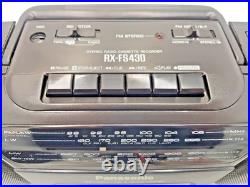 Panasonic RX-FS430 Boombox Cassette Tape Radio FM AM Portable Player Recorder