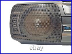 Panasonic RX-FT510 Boombox Dual Cassette Tape Radio Portable Player Recorder Vtg