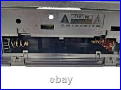 Panasonic RX-FT510 Boombox Dual Cassette Tape Radio Portable Player Recorder Vtg