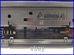 Panasonic RX-FT510 Boombox Dual Cassette Tape Radio Portable Player Recorder Vtg