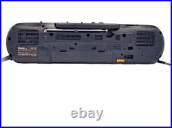 Panasonic RX-FT530 Boombox Dual Cassette Tape Radio Portable Player Recorder Vtg Panasonic RX-FT530 Boombox Dual Cassette Tape Radio Portable Player Recorder Vtg
