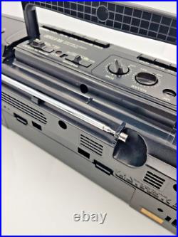 Panasonic RX-FT530 Boombox Dual Cassette Tape Radio Portable Player Recorder Vtg Panasonic RX-FT530 Boombox Dual Cassette Tape Radio Portable Player Recorder Vtg
