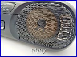 Panasonic RX-FT530 Boombox Dual Cassette Tape Radio Portable Player Recorder Vtg Panasonic RX-FT530 Boombox Dual Cassette Tape Radio Portable Player Recorder Vtg