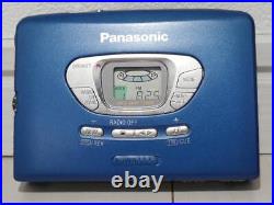 Panasonic S-XBS cassette player RQ-S50V operation confirmed