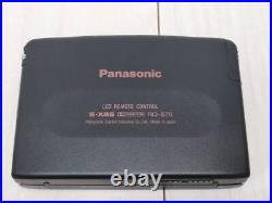 Panasonic S-XBS cassette player RQ-S75 operation confirmed