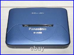 Panasonic S-XBS stereo cassette player RQ-SX55 operation confirmed