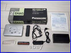 Panasonic S-XBS stereo cassette player RQ-SX60 operation confirmed
