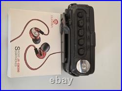 Panasonic Shockwave RQ-SW5V Cassette Player, Pink Floyd Tape, Headphones, Tested