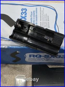 Panasonic Walkman RQ-SX33 Cassette Player LCD Remote Boxed Fully refurbished