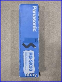 Panasonic Walkman RQ-SX33 Cassette Player LCD Remote Boxed Fully refurbished