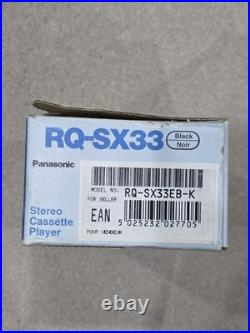 Panasonic Walkman RQ-SX33 Cassette Player LCD Remote Boxed Fully refurbished