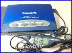 Panasonic cassette player RQ-S75 operation confirmed