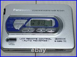 Panasonic stereo cassette player RQ-SX87V operation confirmed