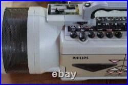Philips AW 7192 Moving Sound boombox. Double cassette player/radio combo
