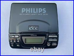 Philips DCC130 Digital Compact Cassette. New caps, belt and battery cells