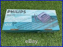 Philips DCC175 Portable Digital Compact Cassette, restored! In original box