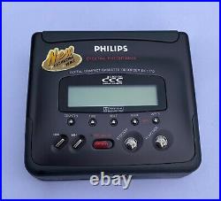 Philips DCC 170 Portable Digital Compact Cassette SERVICED! In original box