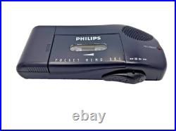 Philips Pocket Memo 381 LFH0381 Mini Cassette Dictaphone Dictation Machine Vtg