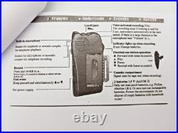 Philips Pocket Memo 381 LFH0381 Mini Cassette Dictaphone Dictation Machine Vtg