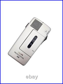 Philips Pocket Memo 488 LFH488 Mini Cassette Dictaphone Dictation Machine Vtg
