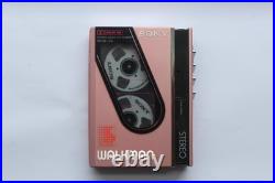 Pink Sony Walkman WM-30 in mint condition, refurbished and working perfectly Pink Sony Walkman WM-30 in mint condition, refurbished and working perfectly
