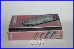 Pink Sony Walkman WM-30 in mint condition, refurbished and working perfectly Pink Sony Walkman WM-30 in mint condition, refurbished and working perfectly